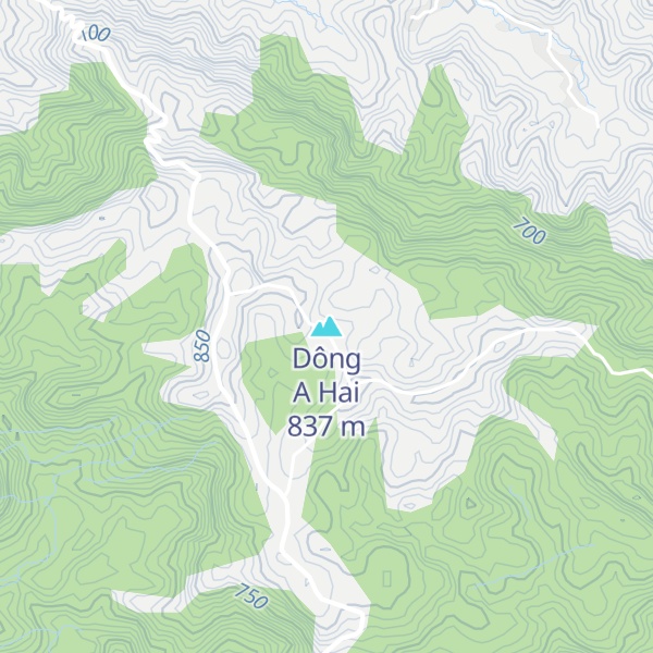 Map of Dông A Hai