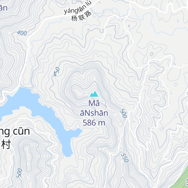 Map of Mǎ āNshān