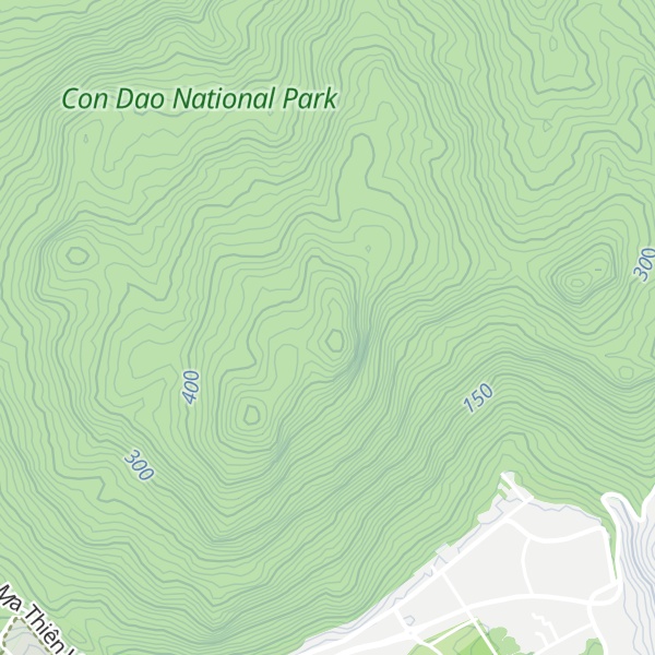 Map of Núi Chúa