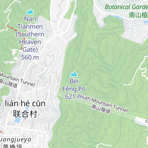 Map of Bèi Fēng Pō