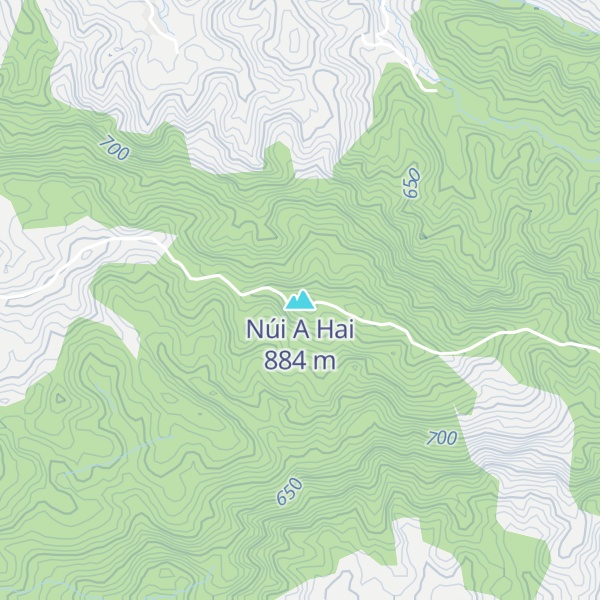 Map of Núi A Hai