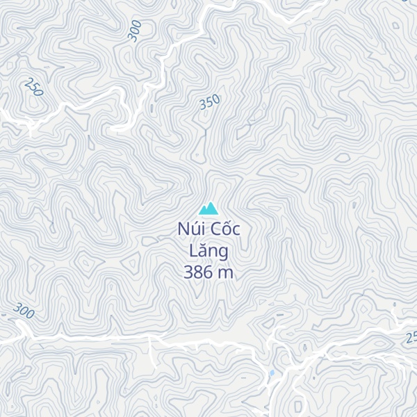 Map of Núi Cốc Lăng