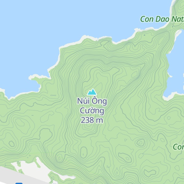 Map of Núi Ông Cường