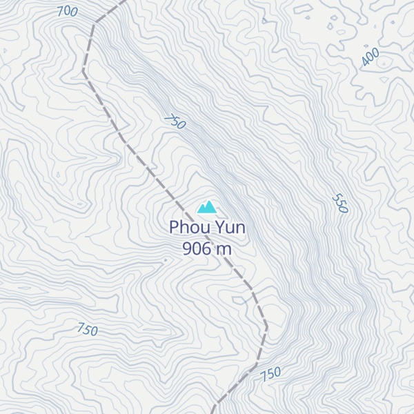 Map of Phou Yun