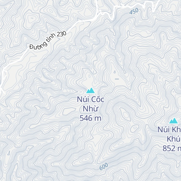 Map of Núi Cốc Nhừ