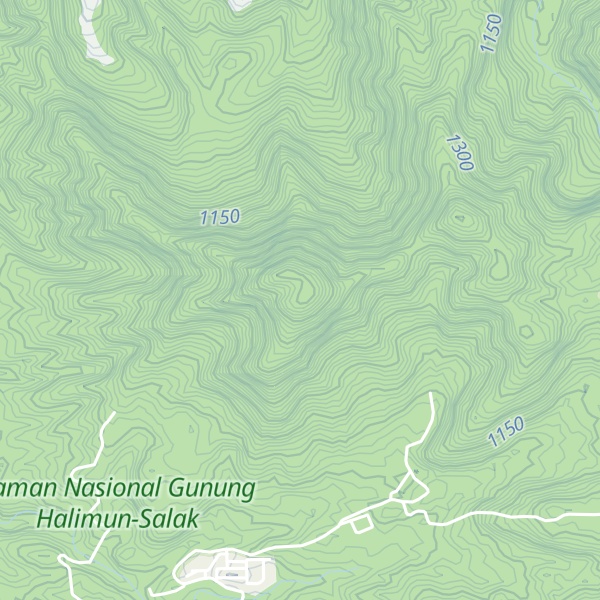 Map of Gunung Kiaraberes-Gagak