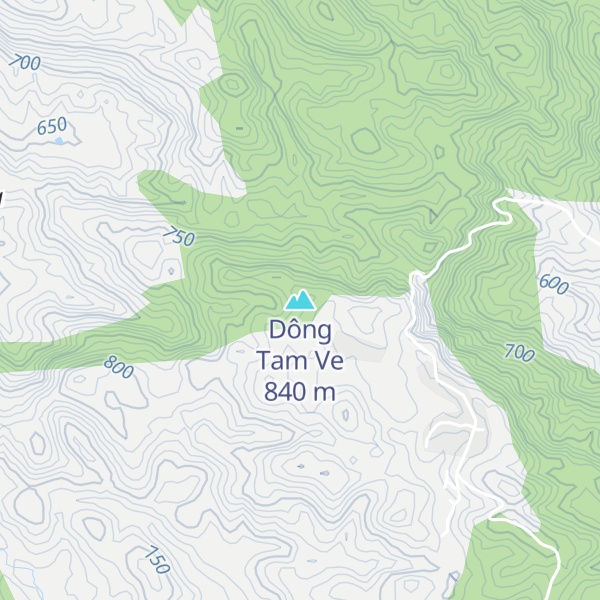 Map of Dông Tam Ve