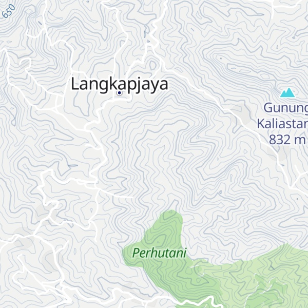 Map of Pasir Panenjoan