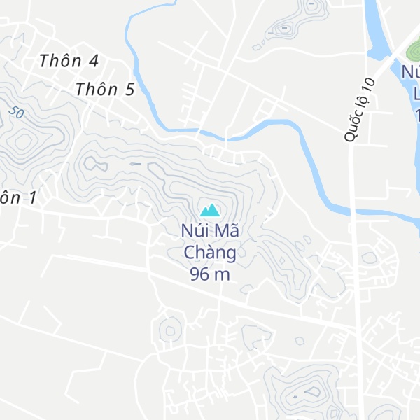 Map of Núi Mã Chàng