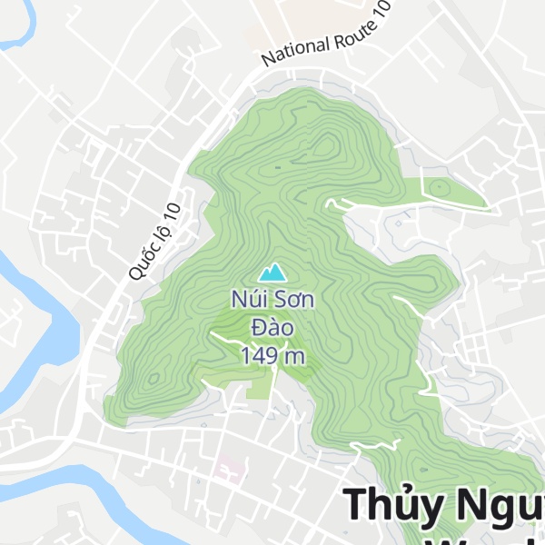 Map of Núi Sơn Đào
