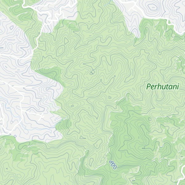 Map of Gunung Gempol