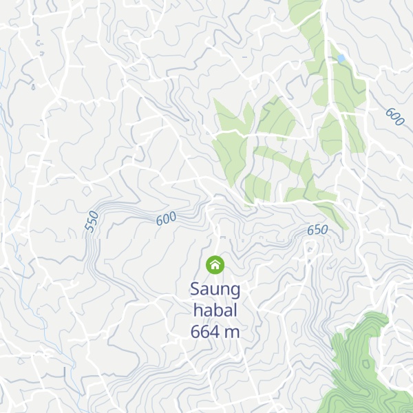 Map of Ci koneng camp and resort