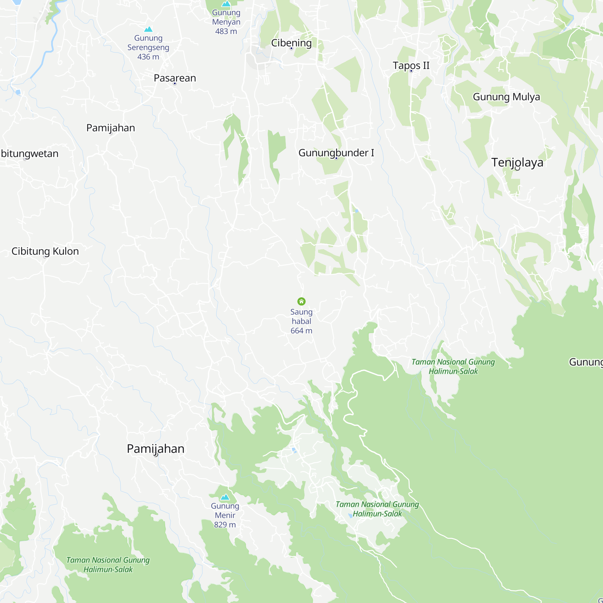 Saung habal map