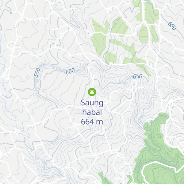 Map of Saung habal
