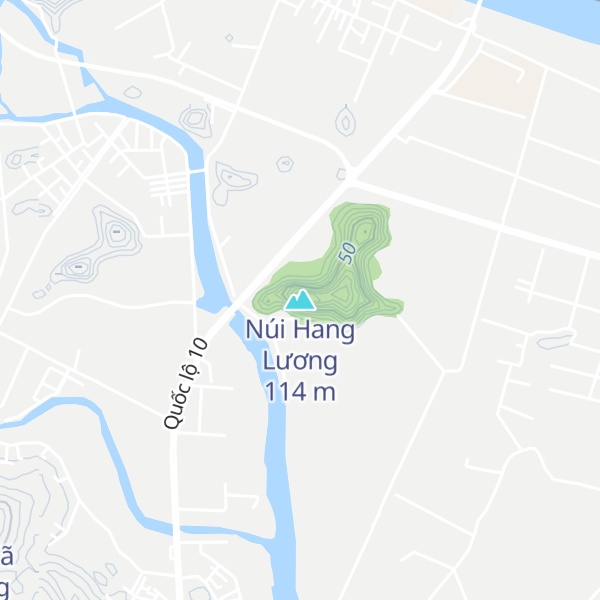 Map of Núi Hang Lương