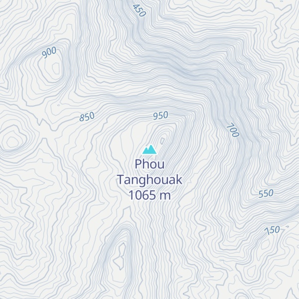 Map of Phou Tanghouak