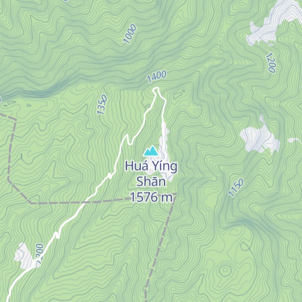 Map of Huá Yíng Shān