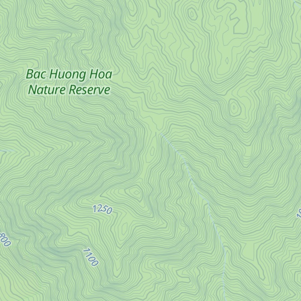 Map of Dông Pa Thiên