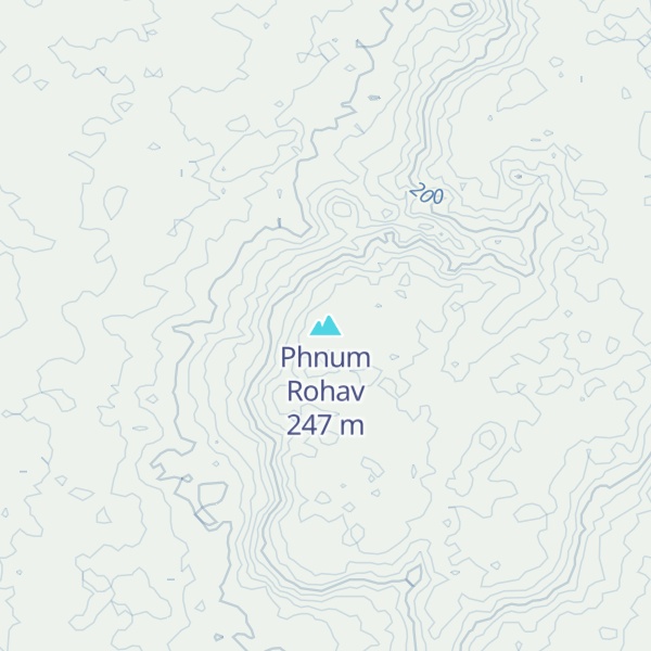 Map of Phnum Rohav