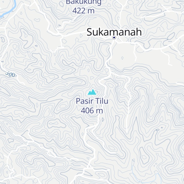 Map of Pasir Tilu