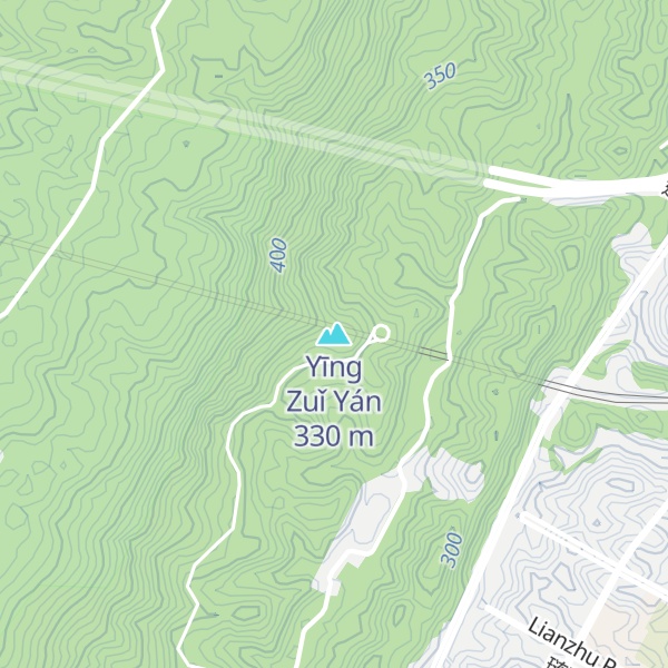 Map of Yīng Zuǐ Yán