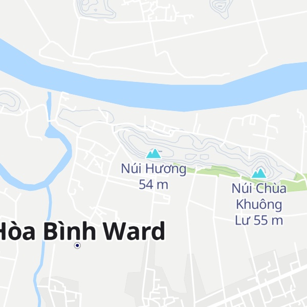Map of Núi Hương