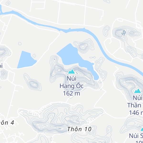 Map of Núi Hang Ốc