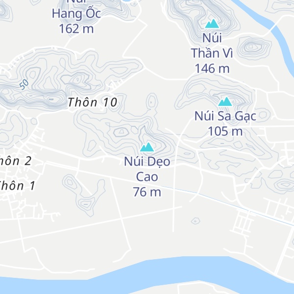 Map of Núi Dẹo Cao