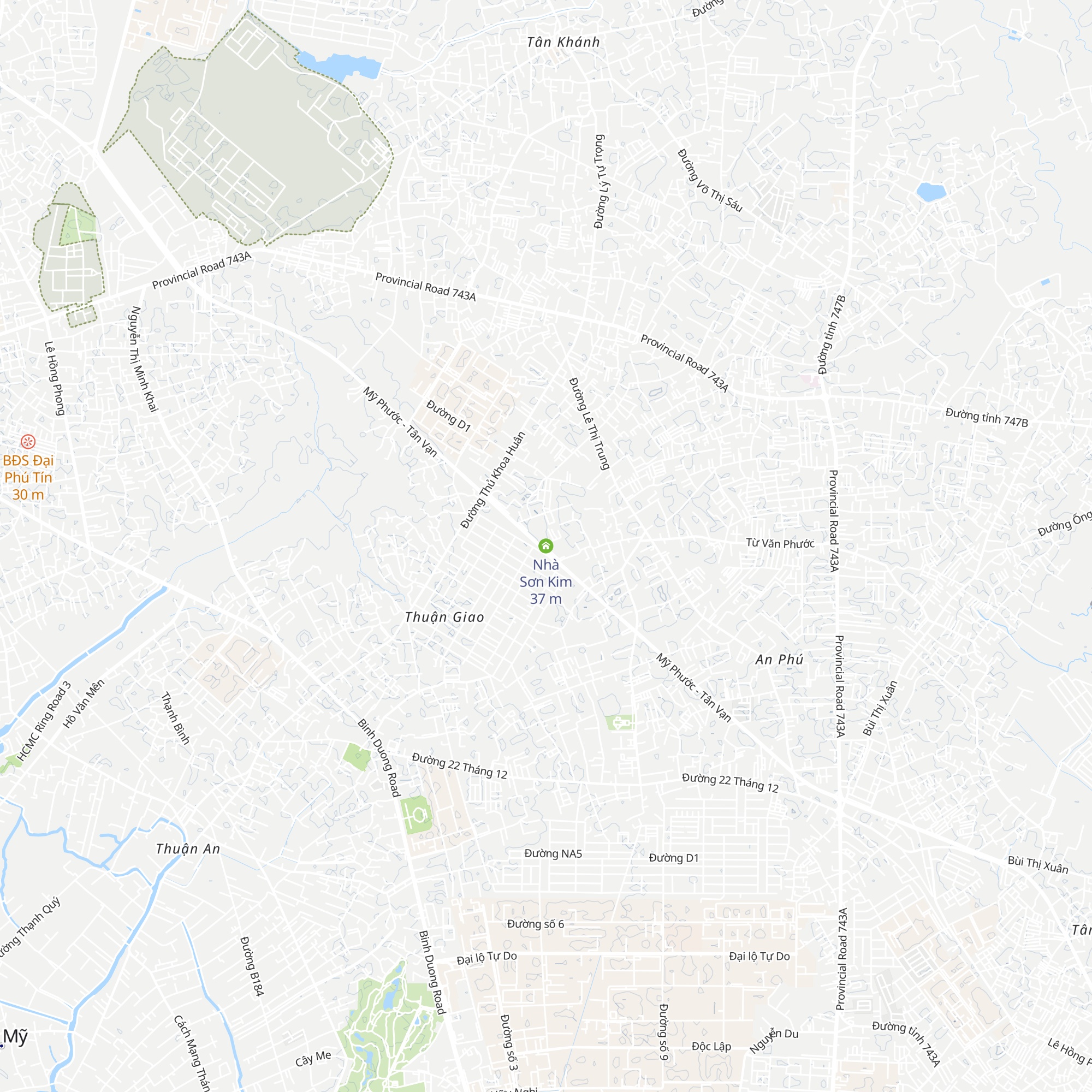 Nhà Sơn Kim map