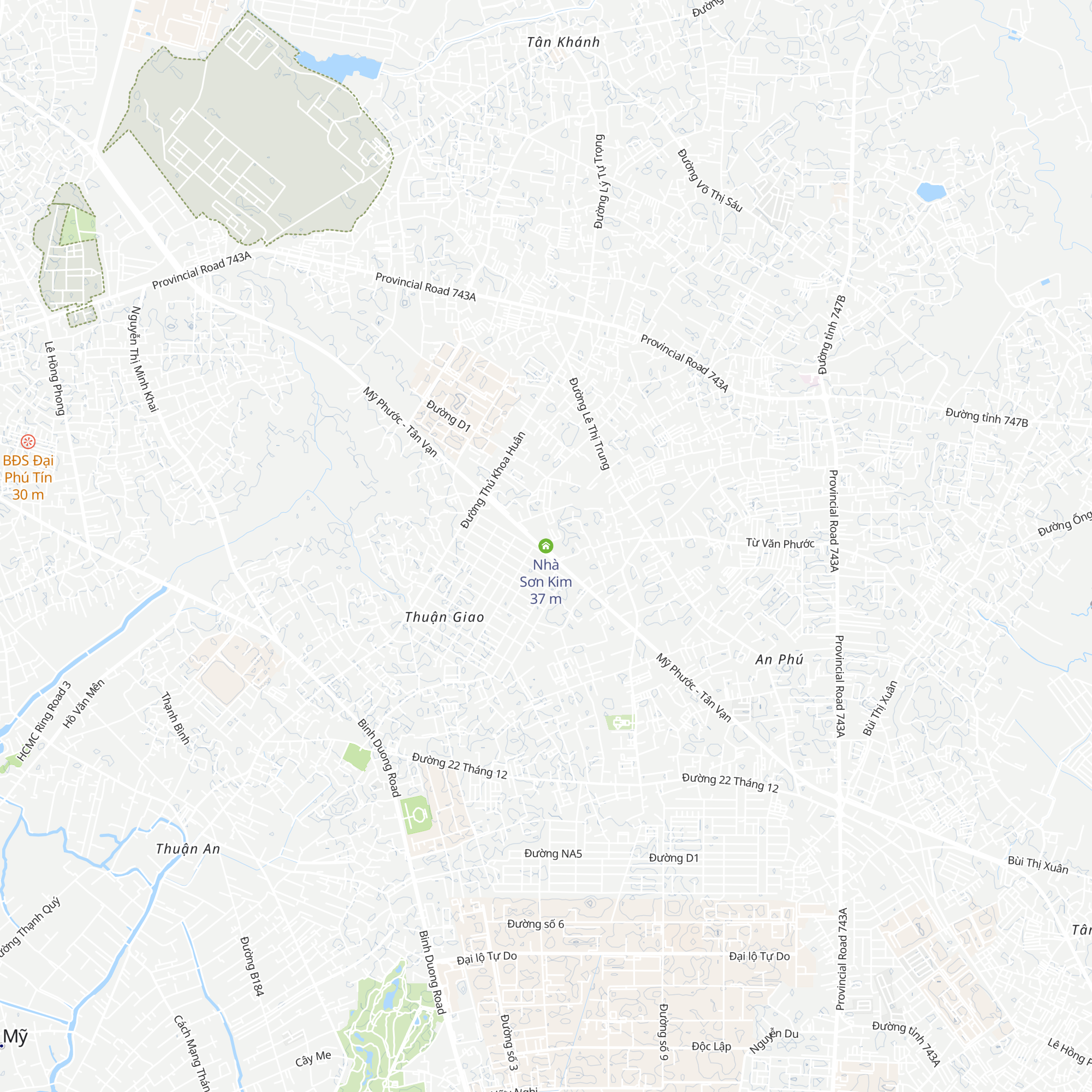Nhà Sơn Kim map
