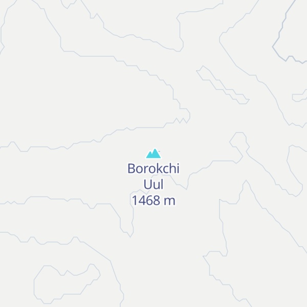 Map of Borokchi Uul