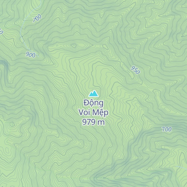 Map of Động Voi Mệp