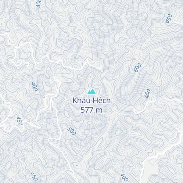 Map of Khău Héch