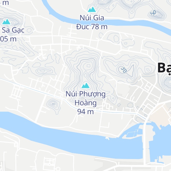 Map of Núi Phượng Hoàng