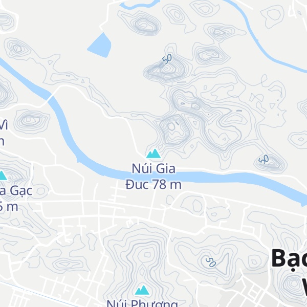 Map of Núi Gia Đuc
