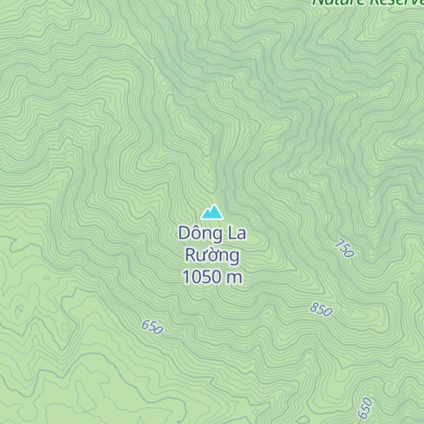 Map of Dông La Rường