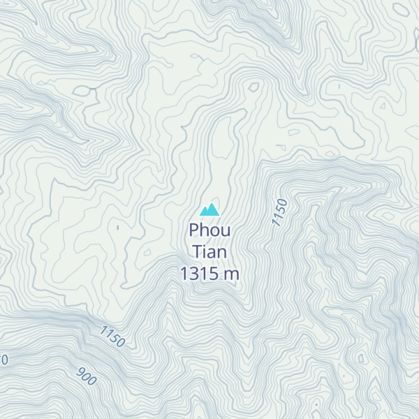 Map of Phou Tian