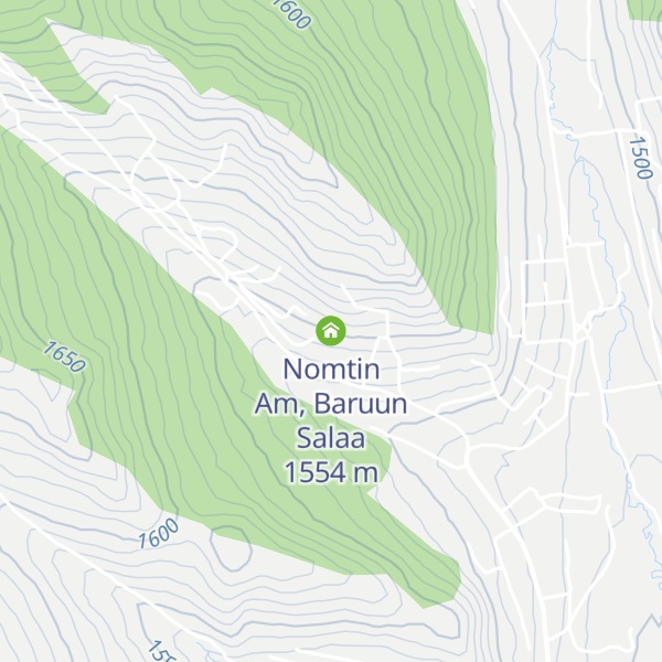 Map of Nomtin Am, Baruun Salaa