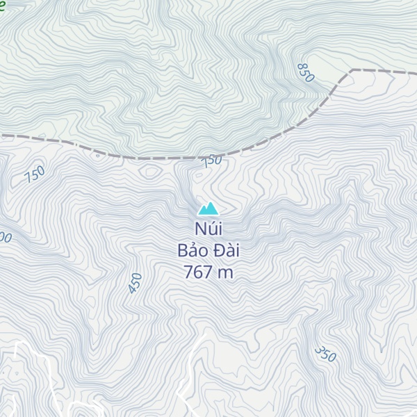 Map of Núi Bảo Đài