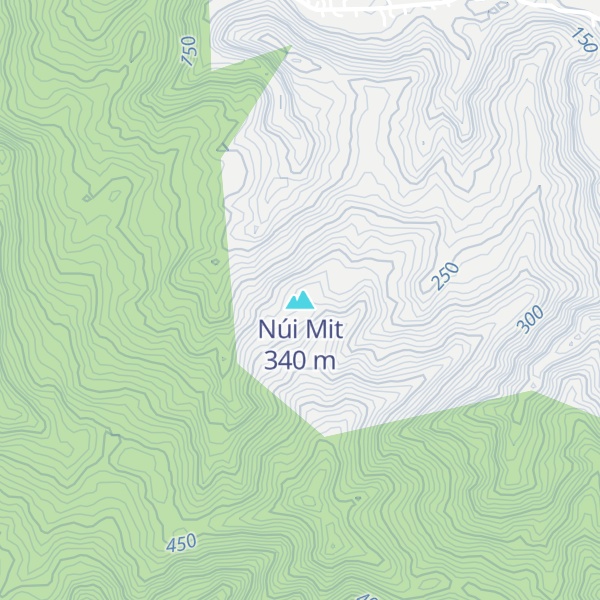 Map of Núi Mit