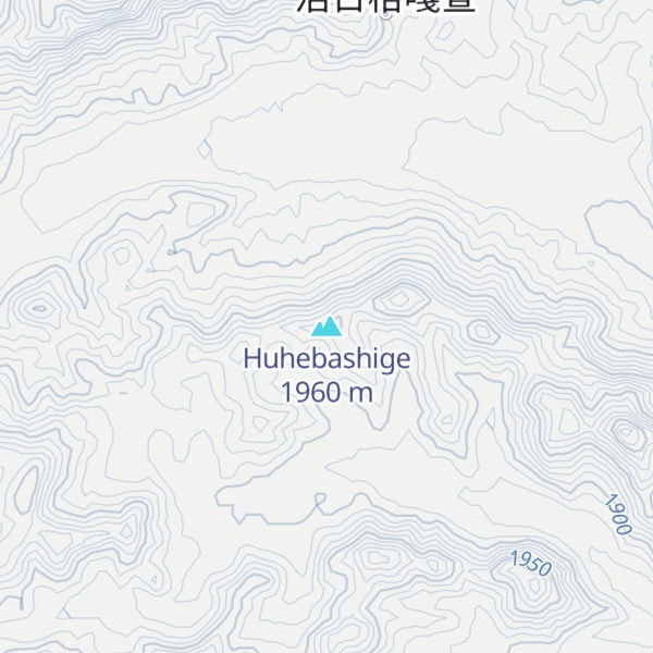 Map of Huhebashige