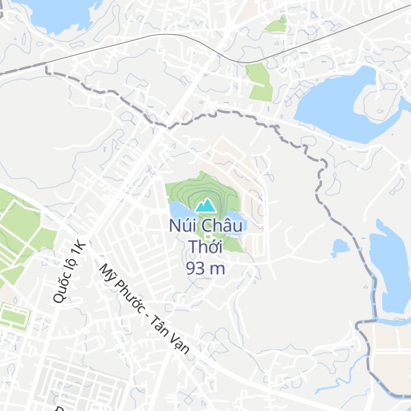 Map of Núi Châu Thới
