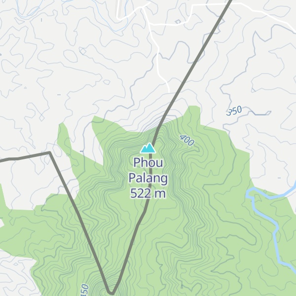 Map of Phou Palang