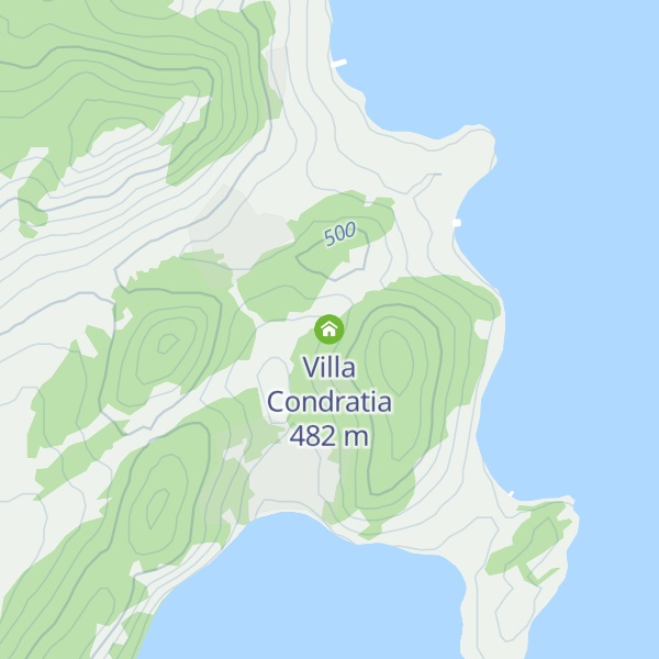 Map of Villa Condratia