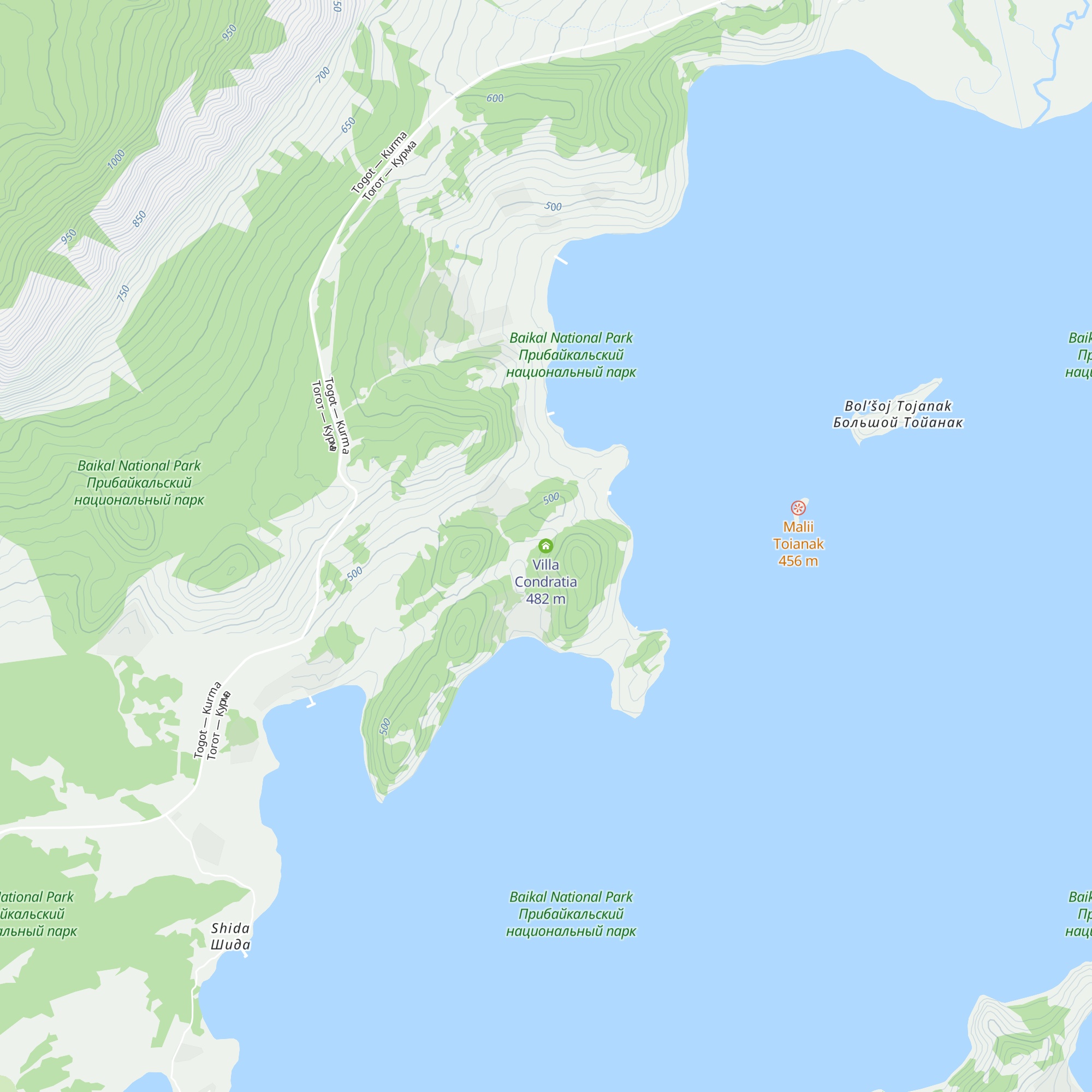 Villa Condratia map