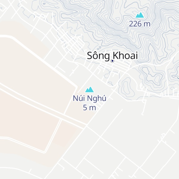 Map of Núi Nghú