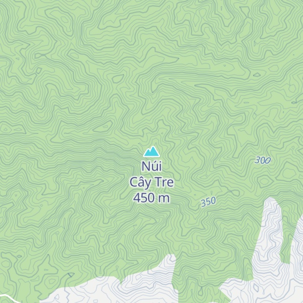 Map of Núi Cây Tre