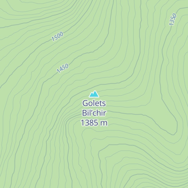 Map of Golets Bil’chir