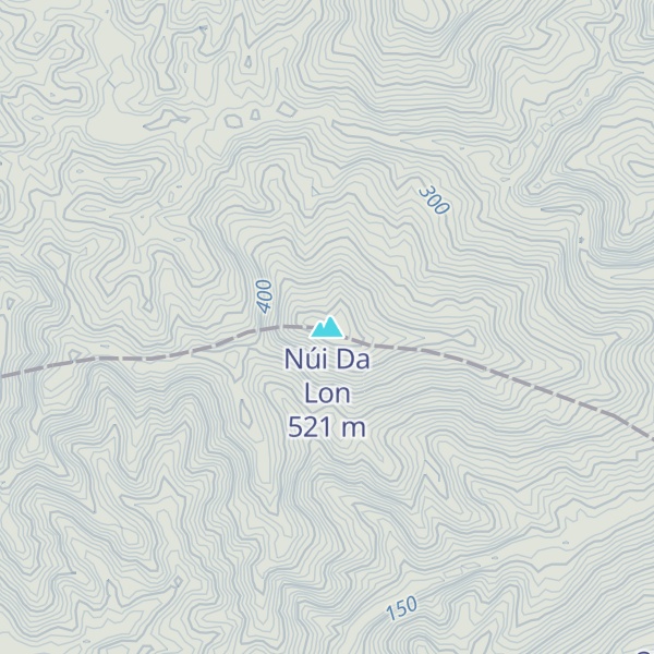 Map of Núi Da Lon