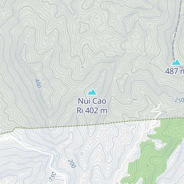 Map of Núi Cao Ri